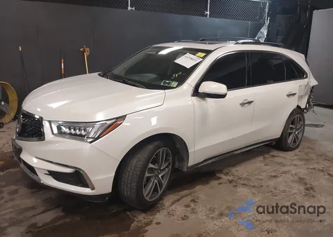 2018 Acura Mdx Advance Package из США, поврежденный, VIN 5J8YD4H80JL008982